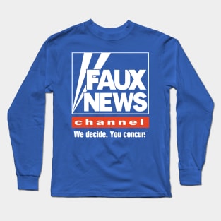 Faux News Long Sleeve T-Shirt